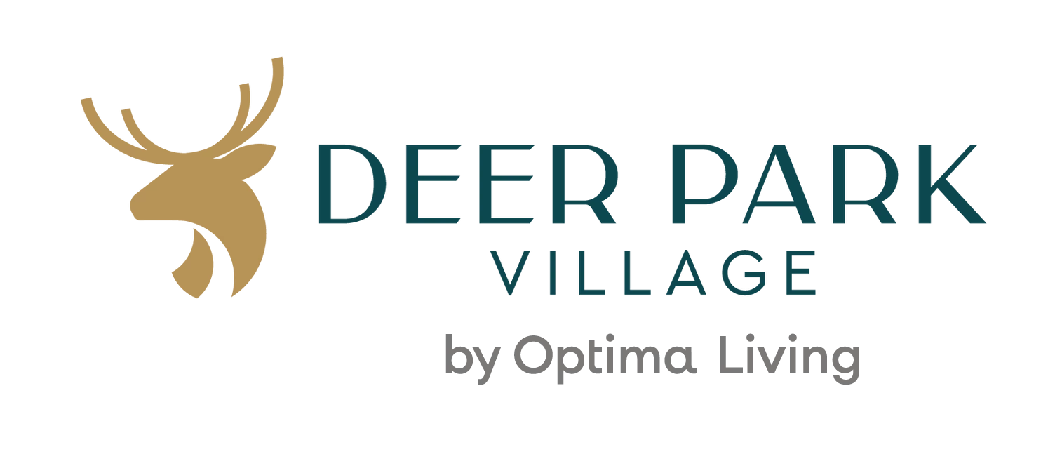 Deer Park Village, an Optima Living community logo
